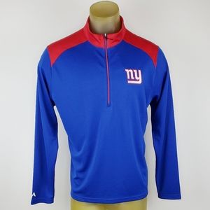 Antigua NY Giants half Zip-up pull over jacket